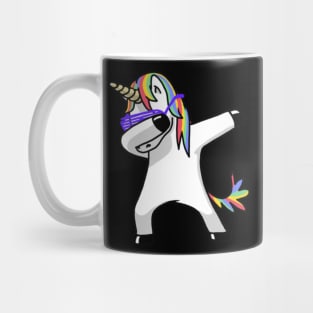 dabbing unicorn Mug